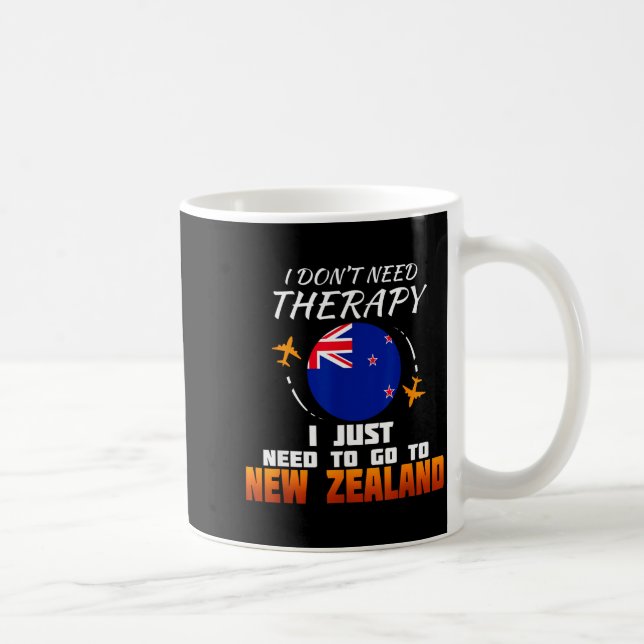 Mug New Zealand Flag I Vacation I Funny New Zealand  (Droite)