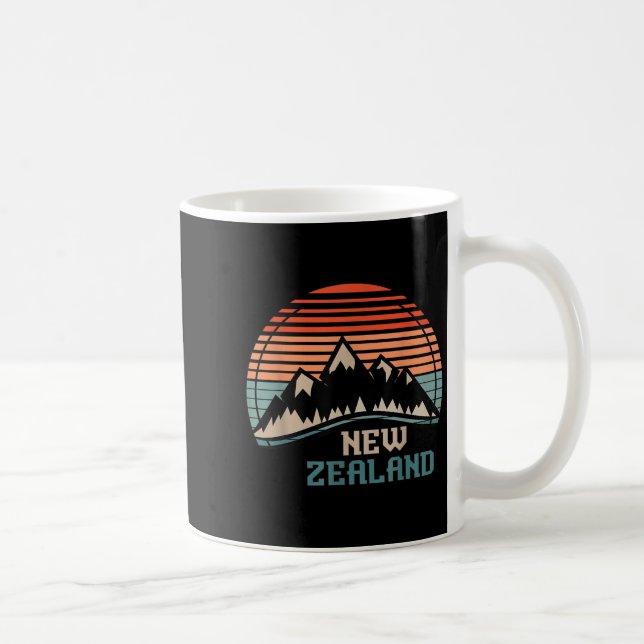 Mug New Zealand Mountain Hiking Gift New Zealand  (Droite)