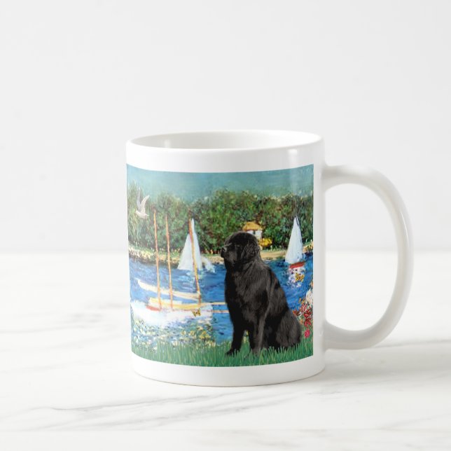 Mug Newfie 1 - Bateaux à voile (Droite)