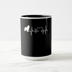 Mug Newfie   Heartbeat Terre-Neuve   Cute Newfie