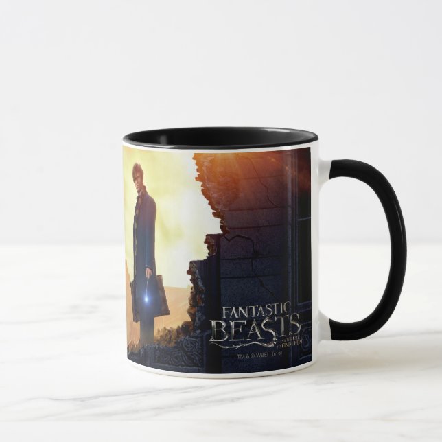 Mug NEWT SCAMANDER™ dans un bâtiment détruit (Droite)