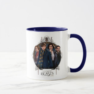 Mug NEWT SCAMANDER™ et entreprise Art Nouveau Frame