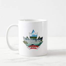Mug Niagara Falls, Ontario Canada Feuille d'érable