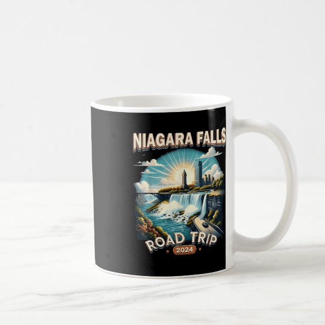 Mug Niagara Falls Road Trip 2024 Family Trip Summer Va (Droite)