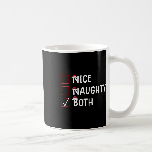 Mug Nice Naughty Les Deux Mignons Noël (Droite)