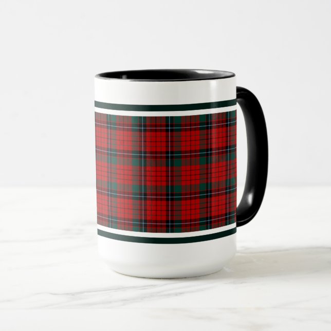 Mug Nicolson Clan Tartan (Devant droit)
