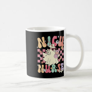 Mug Nicu Nurse Éffrayant Ghost Halloween mignonne Nurs