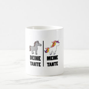Mug Niece Nephew Tante Drôle Cheval Votre Tante Ma Tan