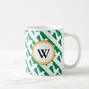 Mug NIGERIA Bénédiction Nation Monogramme Cadeau