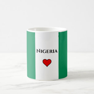 Mug Nigeria Flag Classic Mug, 11 oz