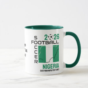 Mug NIGERIA Football Coutume 2026 TOUTE ANNÉE