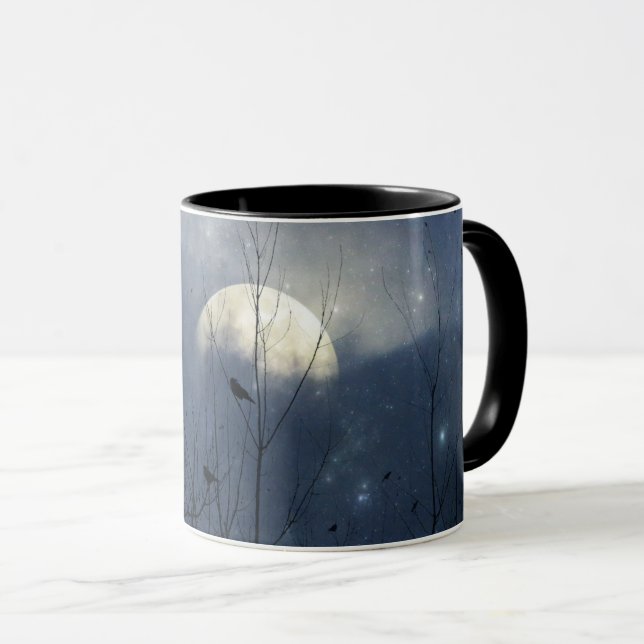 Mug Night Crows Moody (Devant droit)