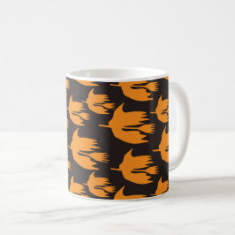Mug Nighttime Broom Ride - motif Halloween sans soudur