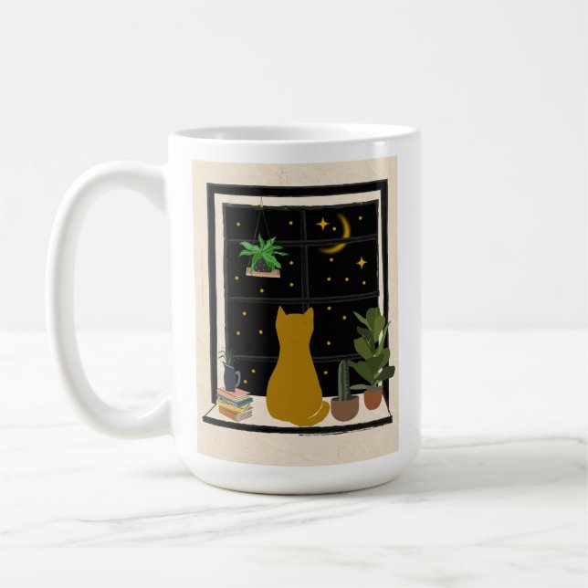 Mug Nighttime Kitty (Gauche)