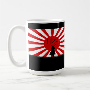 Mug Nihon Drapeau du Japon Samurai Série Patriotique M