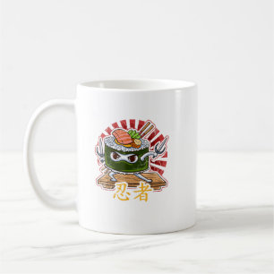 Mug Ninja Sushi Roll Japon Nourriture japonaise