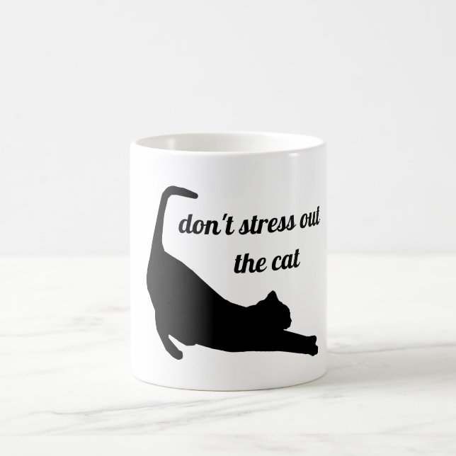 Mug N'insistez pas sur le chat (Centre)
