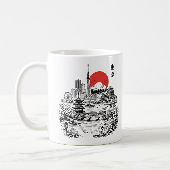 Mug Nippon Sakura Tokyo Sakura  (Gauche)