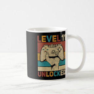 Mug Niveau 11 Déverrouillé 11 ans tenue Anniversaire g