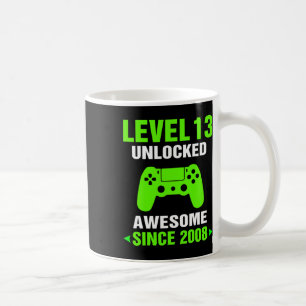 Mug Niveau 13 Débloqué Incroyable Jeu Vidéo 2008 13e A