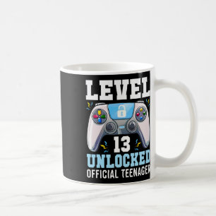 Mug Niveau 13 Jeu vidéo déverrouillé 13e Jeu d'anniver