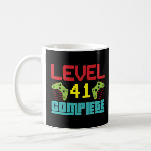 Mug Niveau 41 Niveau complet 41 Déverrouillé 41 Annive