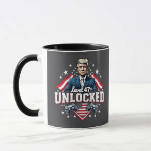 Mug Niveau 47ème débloqué Jour d'investiture de Trump