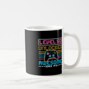 Mug Niveau 50 déverrouillé stupéfiant depuis 1973 Jeu 