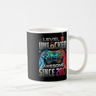 Mug Niveau 8 Débloqué Incroyable Depuis Anniversaire 8