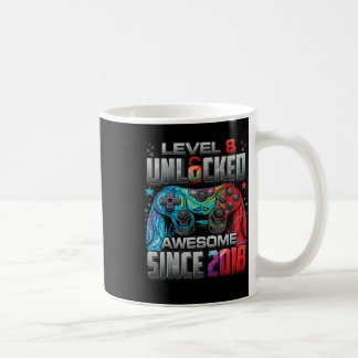 Mug Niveau 8 Débloqué Incroyable Depuis Anniversaire 8