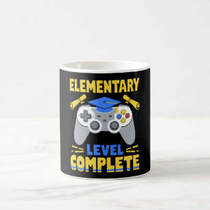 Mug Niveau élémentaire Complet Jeu Gamer Graduation