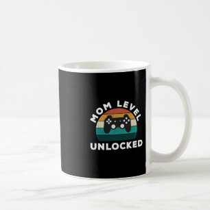 Mug Niveau Maman Débloqué Amoureux de Jeux Joueur Nouv