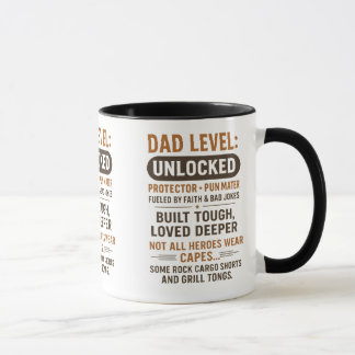 Mug Niveau père : Déverrouillé