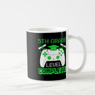 Mug Niveau scolaire Gamer 5e année diplômé Gi