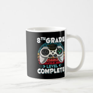 Mug Niveau scolaire Joueur complet Diplôme de 8e année