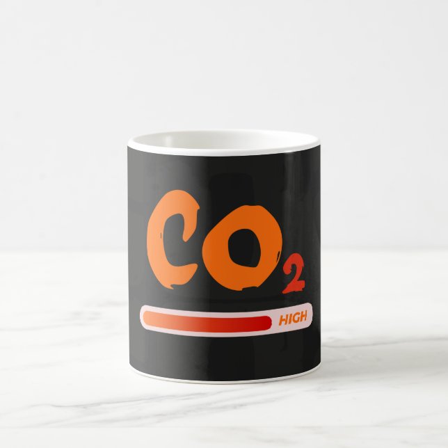 Mug Niveaux élevés de pollution par le dioxyde de carb (Centre)