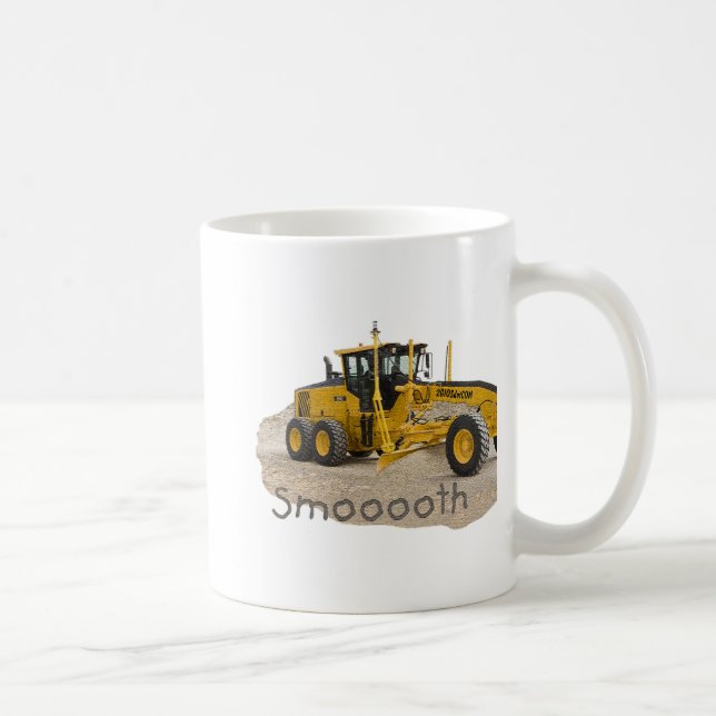 Mug Niveleuse de construction lisse (Droite)