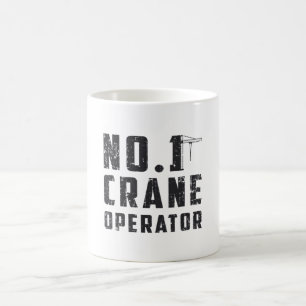 Mug No. 1 Crane Operator Workers Construction Site