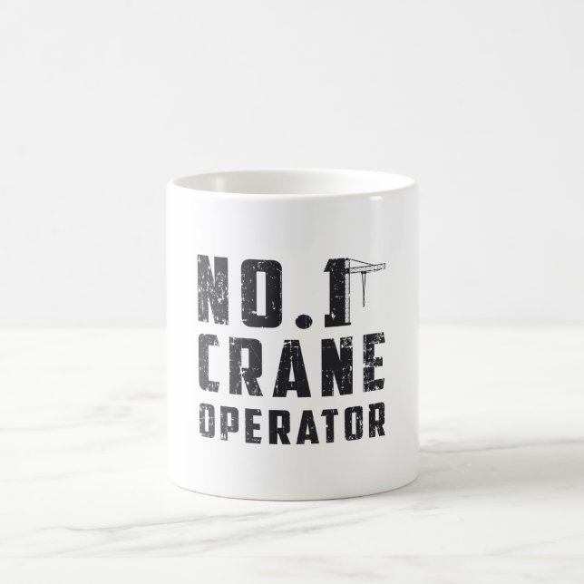 Mug No. 1 Crane Operator Workers Construction Site (Centre)