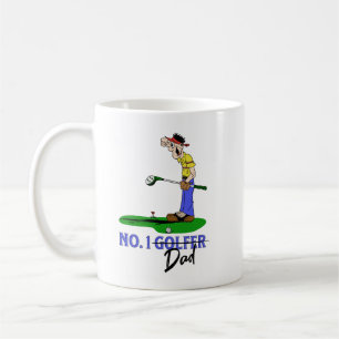 Mug No 1 Golfer Papa