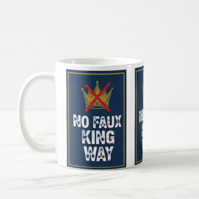 Mug No Faux King Way (Gauche)