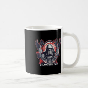 Mug No Justice No Peace Sticker1