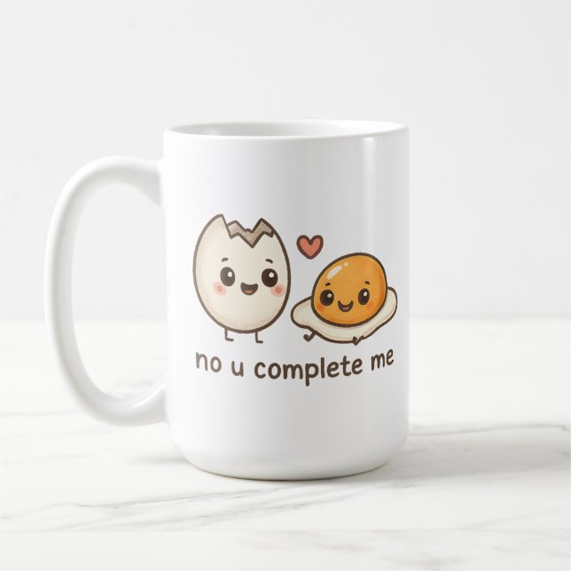 Mug No U Complete Me (Gauche)