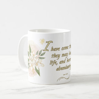 Mug Noble Life Mug: 'John 10:10