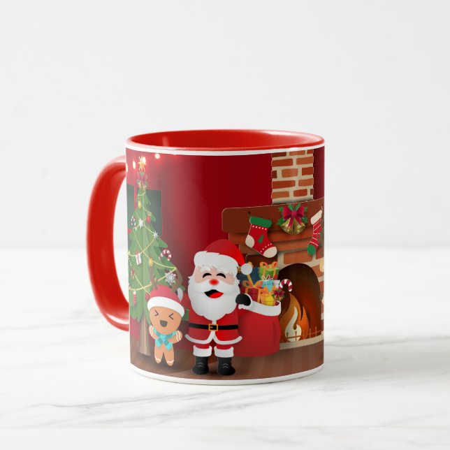 Mug Noël (Devant gauche)