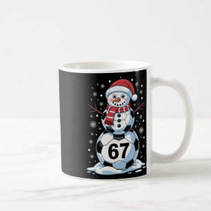 Mug Noël 67 Mème Football Bonhomme de Neige Arbre Drôl