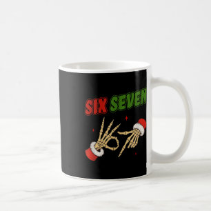 Mug Noël 67 Six Sept squelette Santa drôle Gen Z