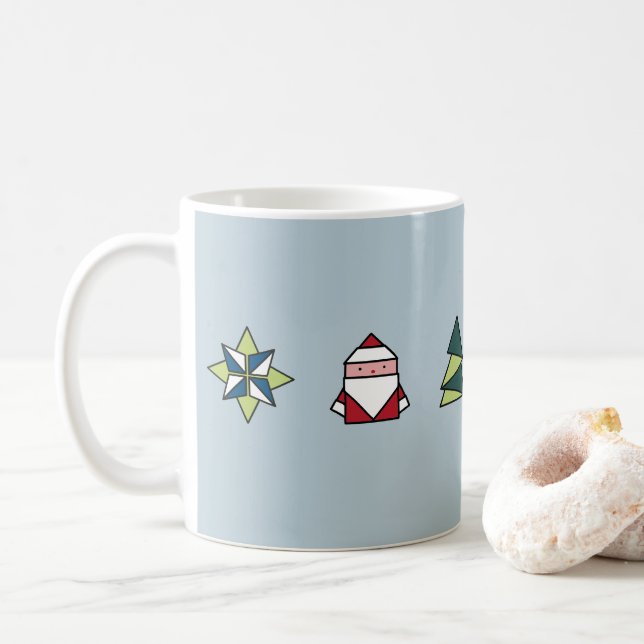 Mug Noël à l'origine du givre (Avec donut)