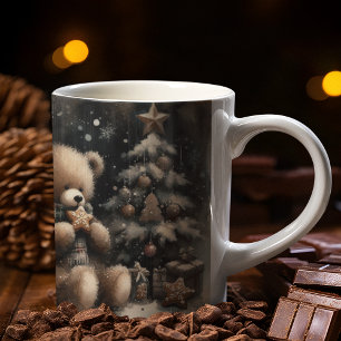Mug Noël à l'ours en peluche