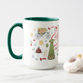 Mug Noël à Randalls (Hunter Green 15oz)